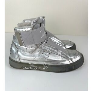 Royal Elastics x Andy Warhol Silver High Top Sneakers Women's 7 Rare